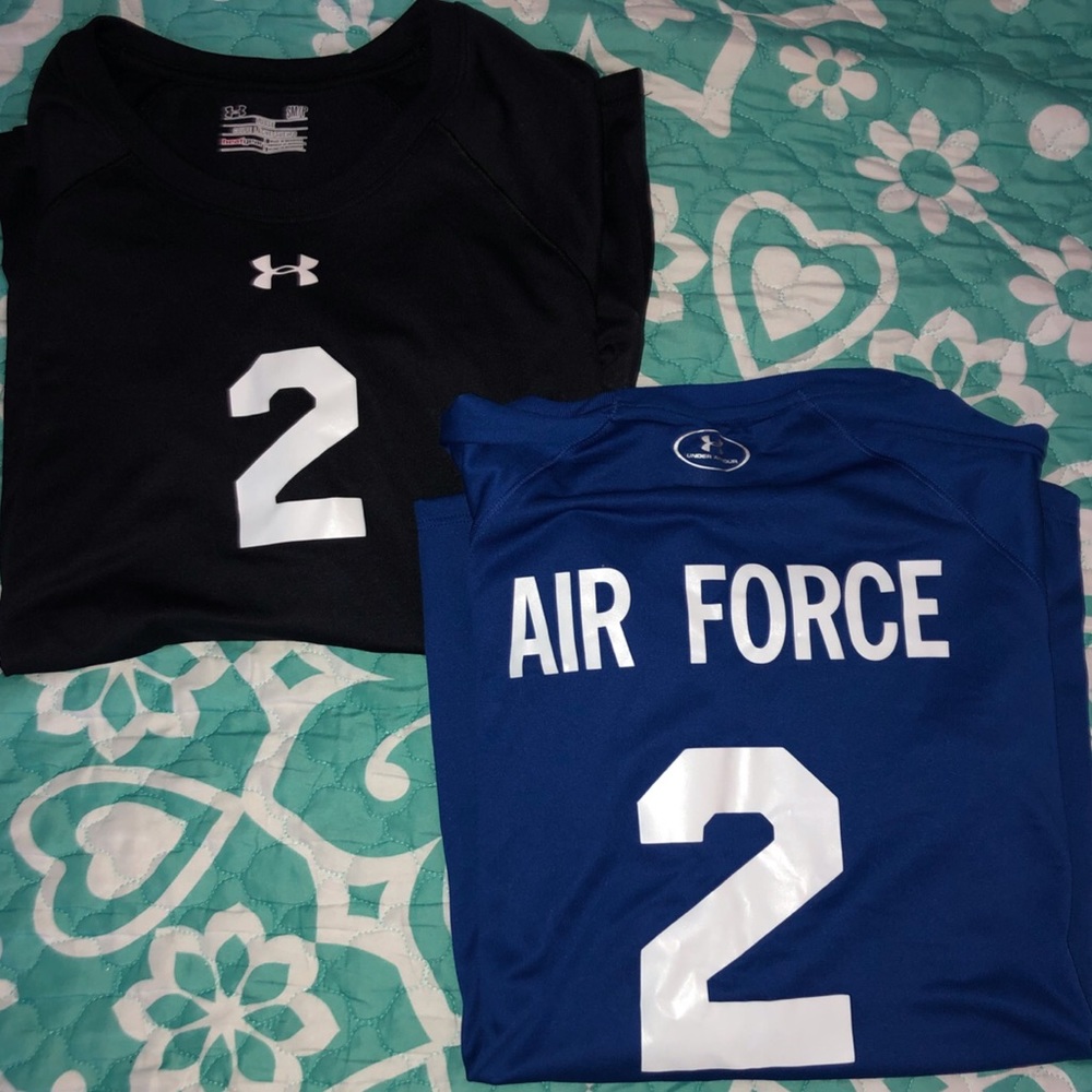 Air Force Volleyball Jerseys-Under Armour (Blue)